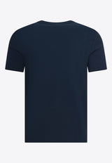 Tom Ford Basic Crewneck T-shirt Blue T4M081040412_4a94fa19-f23e-4f4a-8baf-e327ae9b2786