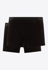 Tom Ford Logo Waistband Brief Boxers Set - Set of 2 Black T4XC31040002_82438