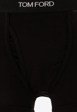 Tom Ford Logo Waistband Brief Boxers Set - Set of 2 Black T4XC31040002_82438