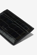 Tom Ford Exotic Line Croc-Embossed Leather Cardholder Black Y0413LCL439S1N001_17e678bc-650b-4d30-981d-7d0d7df74d58