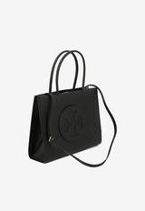 Tory Burch Small Ella Leather Tote Bag Black 145612001_81776