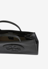 Tory Burch Small Ella Leather Tote Bag Black 145612001_81776