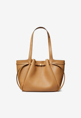 Tory Burch Large Romy Leather Tote Bag Beige 163388227_82395