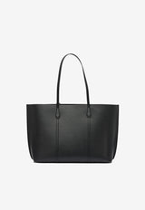 Tory Burch Perry Leather Tote Bag Black 169476001_81952