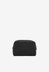 Tory Burch Virginia Logo Plaque Toiletry Bag Black 169507001_81940