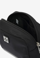 Tory Burch Virginia Logo Plaque Toiletry Bag Black 169507001_81940