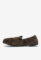 Tory Burch Ballet Fringed Suede Loafers Brown 176837200_5cca263c-407e-496f-8c8e-94c720880bba