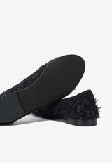 Tory Burch Cap-Toe Tweed Ballet Flats Blue 177191400_f444b618-0b20-47f1-8a30-03032e8592a0