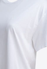 Toteme Basic Crewneck T-shirt White 252-WRT0529-FB0419047_81823