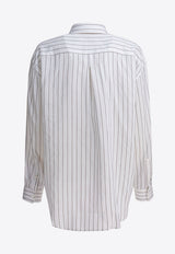 Toteme Striped Long-Sleeved Shirt White 253-WRT0480-FB0439303_82151