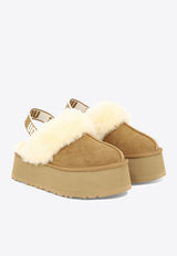UGG Funkette Suede Flatform Slingback Flats Chestnut 1113474CHE_23c5f0f7-a68d-4c6e-b787-b3345efffdb1