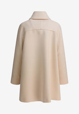Valentino Single-Breasted Buttoned Coat Beige 7B0CA3Z79UKET5_1e998fff-067e-4920-9b85-d438a3198d43