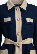 Single-Breasted Buttoned Blazer