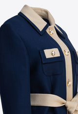 Single-Breasted Buttoned Blazer