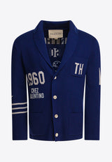 Valentino Chez Logo Wool Cardigan Blue 7V3KA05NB2GCMV_cfeae5d2-2813-4c5e-9194-21e864ddc6a3