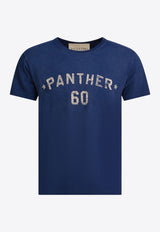 Valentino Chez Logo Printed T-shirt Blue 7V3MG17EAYDAEW_3ea106de-c753-4375-a369-2d5c2fdf873b