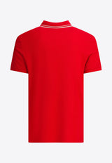Valentino VLogo Patch Polo T-shirt Red 7V3MH01KAQK157_82513