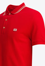Valentino VLogo Patch Polo T-shirt Red 7V3MH01KAQK157_82513