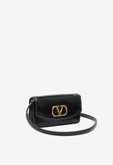 Valentino Vain Shiny Leather Clutch Bag Black 7W2B0R71GCB0NO_82720