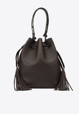 Valentino So Seau Leather Bucket Bag Brown 7W2B0R99HHLCTJ_1b9a4b5f-6b96-402a-881f-42d81d7034e2