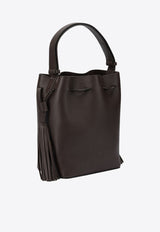 Valentino So Seau Leather Bucket Bag Brown 7W2B0R99HHLCTJ_1b9a4b5f-6b96-402a-881f-42d81d7034e2