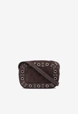 Valentino Nellcôte Studded Suede Crossbody Bag Brown 7Y2B0R74JET0TO_82712