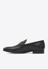 Valentino VLogo Signature Leather Loafers Black 7Y2S0K73ZWD0NO_82633