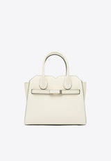 Mini Milano Leather Top Handle Bag