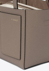 Micro Soft Leather Bucket Bag