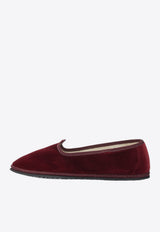 Vibi Venezia Furlana Velvet Ballet Flats Bordeaux FURLANABORDEAUX_951861df-5be5-4730-860c-70ef3920de52