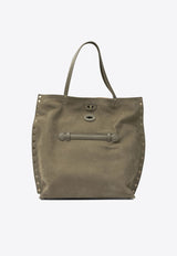 Zanellato Medium A'spasso Nappa Leather Shoulder Bag Gray A' SPASSO JONES M0687900070000Z0140_1e7e00a4-906a-449c-b294-a2cbf689bd7f
