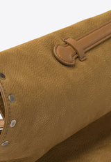 Zanellato Medium A'spasso Nubuck Leather Shoulder Bag Brown A' SPASSO JONES M0687900070000Z0250_eb73feea-e725-43ad-8e90-5dd5bd37f312