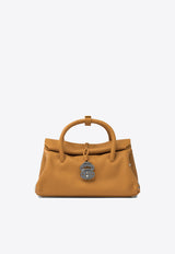 Zanellato Small Dotta Hammered Leather Top Handle Bag Orange DOTTA CENTAURO S0687501120000Z0307_b35a41cc-cdae-4f81-ba3c-070d05c57a12