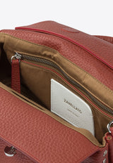 Zanellato Small Dotta Hammered Leather Top Handle Bag Red DOTTA CENTAURO S0687501120000Z0989_d1905213-9db0-4b0f-bf89-4be24a5309cf