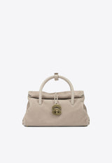 Zanellato Small Dotta Nubuck Leather Top Handle Bag Beige DOTTA JONES S0691200070000Z0335_c6425e1b-a7d5-4e5c-8278-2b2b3ab9ca3f