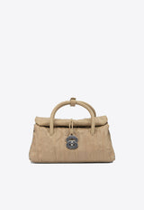 Zanellato Small Dotta Plisse Shoulder Bag Beige DOTTA PLISSE' S0683332090000Z0334_b574caa3-5e7c-4b6d-a6ca-8c358f45e469