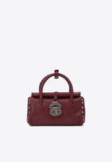 Zanellato Baby Dotta Smooth Leather Top Handle Bag Red DOTTA TABACCO BABY0687502100000Z0992_34d17e78-0449-4d13-bb86-7ff08032f280