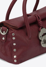 Zanellato Baby Dotta Smooth Leather Top Handle Bag Red DOTTA TABACCO BABY0687502100000Z0992_34d17e78-0449-4d13-bb86-7ff08032f280