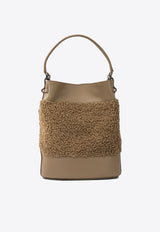 Zanellato Small Monda Shearling Bucket Bag Brown MONDA' DOLLY S0689801110000Z0221_72f7d877-c25c-41f9-aa42-d338b6bdcfd6