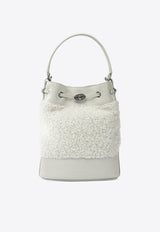 Zanellato Small Monda Shearling Bucket Bag White MONDA' DOLLY S0689801110000Z1110_65a413b9-3018-4a59-a0f4-120e704faaa3
