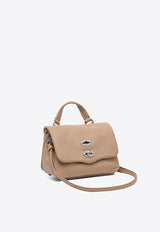 Zanellato Baby Postina Hammered Leather Top Handle Bag Beige POSTINA DAILY BABY0680100040000Z0294_566fafd3-b5c9-40a5-a61d-ba6996e5f831