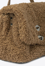Zanellato Small Postina Shearling Top Handle Bag Brown POSTINA DOLLY S0685901110000Z0221_2da0b870-9236-4111-82e3-a6c44cdc28c2