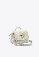 Zanellato Small Postina Shearling Top Handle Bag White POSTINA DOLLY S0685901110000Z1110_81147d58-0f09-4435-a0fc-623d3f88d603