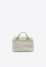 Zanellato Small Postina Shearling Top Handle Bag White POSTINA DOLLY S0685901110000Z1110_81147d58-0f09-4435-a0fc-623d3f88d603