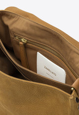 Zanellato Medium Postina Nubuck Leather Shoulder Bag Brown POSTINA JONES M0680900070000Z0250_6f96450f-b8e5-49e1-8ce4-eddf1413c421