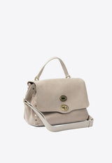 Zanellato Small Postina Nubuck Leather Shoulder Bag Beige POSTINA JONES S0680900070000Z0335_228eac3f-0f73-479b-8cfc-887cbed2163b