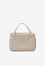 Zanellato Small Postina Nubuck Leather Shoulder Bag Beige POSTINA JONES S0680900070000Z0335_228eac3f-0f73-479b-8cfc-887cbed2163b