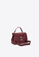 Zanellato Small Postina Smooth Leather Shoulder Bag Red POSTINA TABACCO S0680002100000Z0992_d35d94bd-1b1b-46fc-b98c-7edf18b36ac5