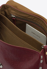 Zanellato Small Postina Smooth Leather Shoulder Bag Red POSTINA TABACCO S0680002100000Z0992_d35d94bd-1b1b-46fc-b98c-7edf18b36ac5