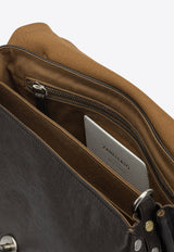 Zanellato Small Postina Smooth Leather Shoulder Bag Dark Brown POSTINA TABACCO S0680002100000Z1153_ce2e7b6b-280e-414b-bcb4-be03f4f353e8